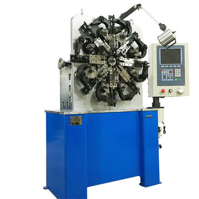 Mavi CNC Yay Sarma Makinesi, Düz Küçük Bobin Sarma Makinesi CE Belgesi