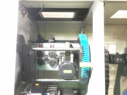 Tel Rotasyon ve Spinner ile Yüksek Hassasiyetli 5 Eksenli CNC Yay Şekillendirme Makinesi
