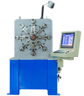 Spinner Motorlu 11 Eksenli Kamsız CNC Yay Makinesi, Kararlı Performans