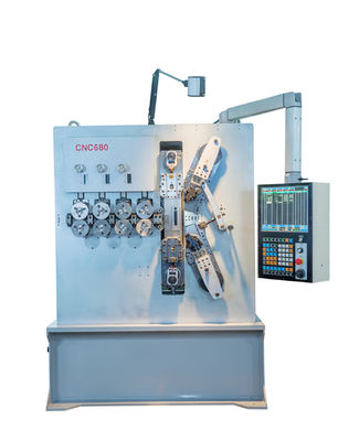 XD -680 Modeli 3.00 - Servo Hareket Sistemi ile 8.00mm CNC Yay Sarma Makinesi