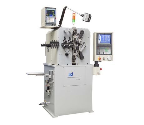 0.5 ~ 2.0mm Sekiz Eksenli CNC Bahar Sarma Makinesi, Yüksek Hassasiyetli, Üretim Hızı 700 adet / dak,% 50 Manuel Çalışma Kaydedilmiş