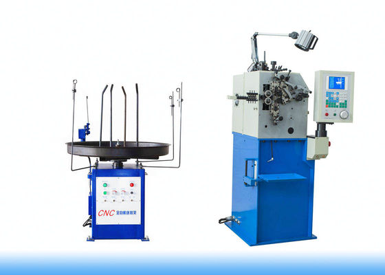 2 Eksenli CNC Yaylı Coiler Hızı Tel Çapında 550 Adet / Dakikaya Ulaştı Φ0.15 - 8.0mm