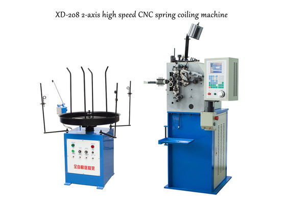 XD-208 Yüksek Hızlı Yay Coiler 0.8mm Içinde Çeşitli Küçük Yay Üretmektedir