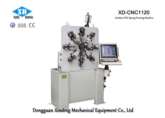 XD-1120 Tel Çapı 0.2 ila 2.3mm Şekillendirme İçin 11 Eksenli Camless Yay Şekillendirme Makinesi