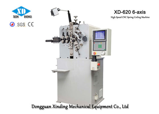 XD-620 Yayları Verimli Yapmak İçin 6 Eksenli Yüksek Hızlı Yay Sarma Makinesi