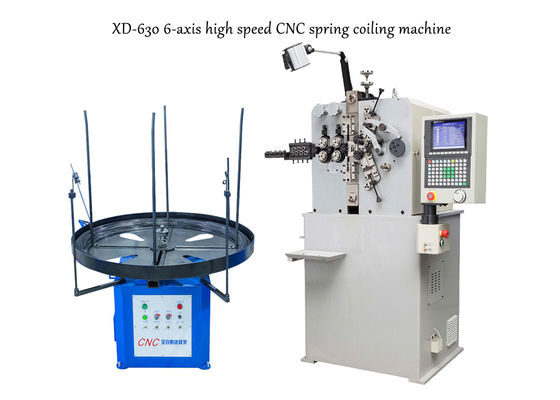XD-620 Yayları Verimli Yapmak İçin 6 Eksenli Yüksek Hızlı Yay Sarma Makinesi