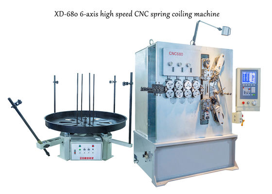 3.00 - Servo Hareket Sistemi ile 8.00mm Altı Eksenli CNC Bobin Yay Makinası