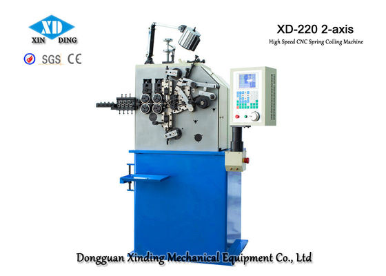 XD-220 CNC Yay Sarma Makinesi 0.5 - 2.0mm Çeşitli Sıkıştırma Yayları Yapımı
