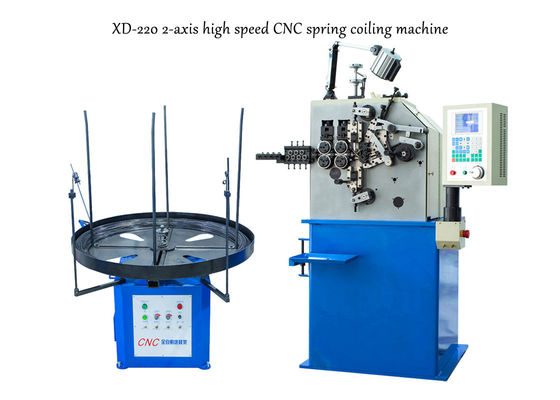 XD-220 CNC Yay Sarma Makinesi 0.5 - 2.0mm Çeşitli Sıkıştırma Yayları Yapımı