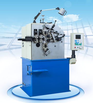 Tel Eksen Ve Cam Eksen Besleme İçerdiği 50 mm CNC Tel Yay Sarma Makinesi