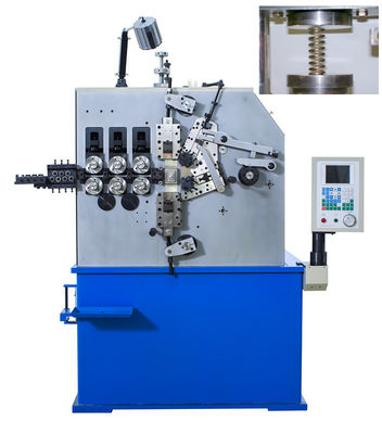 Dört Eksenli CNC Bahar Sarma Makinesi 3 Faz 220V, Bahar Kangallama Makineleri