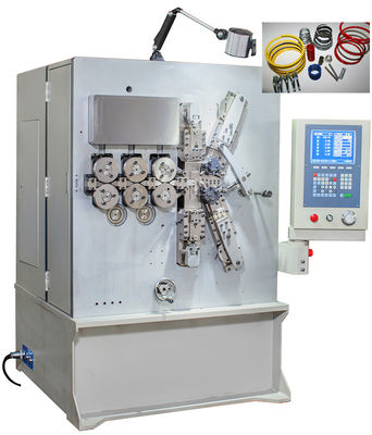 2.00 - Servo Hareket Sistemi ile 6.00mm Beş Eksenli CNC Bobin Yay Makinası