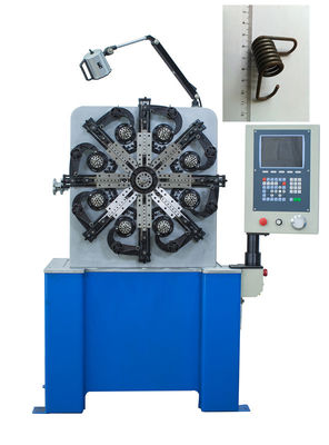 3-4 Eksen Eklenti Bahar Makinesi, 0.30 - 2.30mm Tel Çapı
