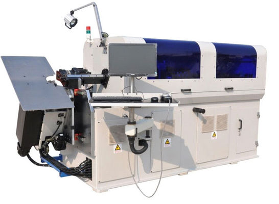 Senkronizasyon Bükme CNC Tel Şekillendirme Makinesi 8 Eksen 3 - Faz 220v 50hz