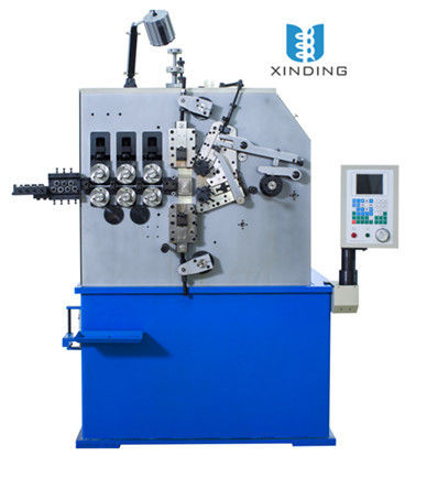 Pitch Servo Motor 1.5 Kw ile Mavi Üç Eksenli Otomatik Bahar Kıvrılma Makinesi