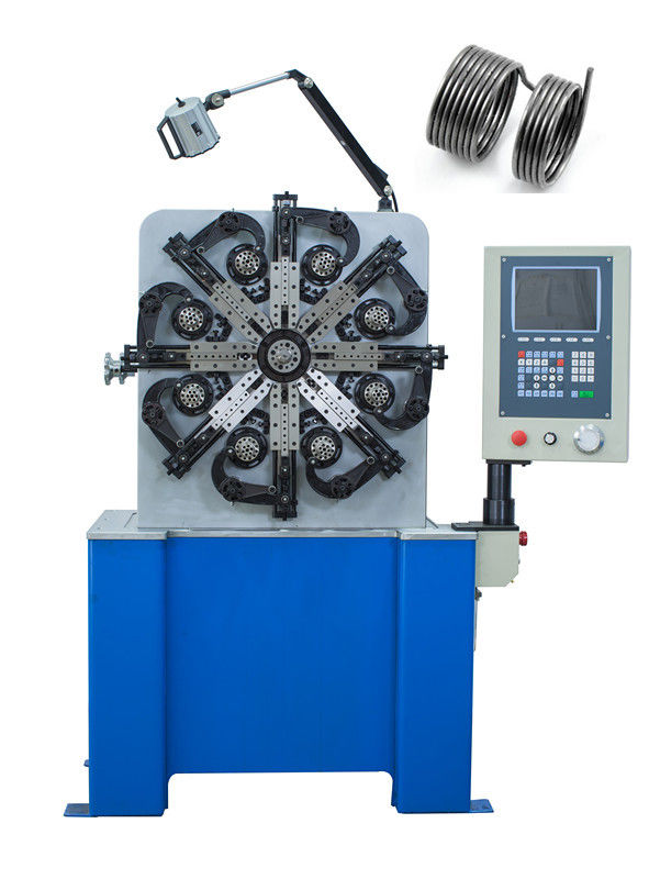 2.30mm Çelik Tel 2,7 KW - 3-0,30 için 4 Eksenli CNC Bahar Şekillendirme Makinesi