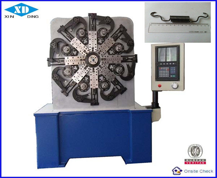 Mavi Boyama CNC Burulma Bahar Şekillendirme Makinesi Yüksek Verimlilik 5.5 KW